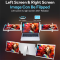 Rospider 16″ FHD IPS Gaming Series Portable Triple Screen Extender