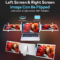 Rospider 16″ FHD IPS Gaming Series Portable Triple Screen Extender