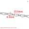 Aihuite 1-Meter Stainless Steel Heteromorphic Chain
