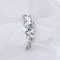 Anziw 3-Stone 3.6CT Moissanite Engagement Ring