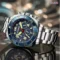 BANGWEI Chronograph Watch Waterproof Watch Luminous Watch Men