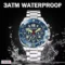 BANGWEI Chronograph Watch Waterproof Watch Luminous Watch Men