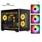 BIFROST White Micro ATX Sea View Room PC Case
