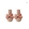 Baby Girls’ Korean Bow Leather-Sole Anti-Drop Walking Socks