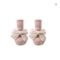 Baby Girls’ Korean Bow Leather-Sole Anti-Drop Walking Socks