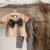 Baby Girls Summer Bow Leopard Print T-Shirt Shorts Set