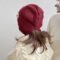 Baby Girls’ Windproof Knit Flower Ear-Protection Winter Bonnet
