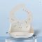 Baby Silicone Bib Waterproof Adjustable Cherry Print