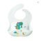 Baby Silicone Bib Waterproof Adjustable Cherry Print