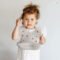 Baby Silicone Bib Waterproof Adjustable Cherry Print