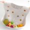 Baby Silicone Bib Waterproof Adjustable Cherry Print