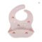 Baby Silicone Bib Waterproof Adjustable Cherry Print