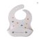 Baby Silicone Bib Waterproof Adjustable Cherry Print