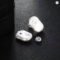 Baroque Natural Pearl Square Stud Earrings 925 Silver