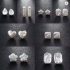 LAYA Oval Drop Earrings 925 Silver Mother’s Day