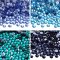 Blue Hotfix Glass Rhinestones for Wedding Dress