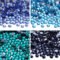 Blue Hotfix Glass Rhinestones for Wedding Dress