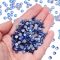 Blue Hotfix Glass Rhinestones for Wedding Dress