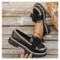 Bowknot Loafers Platform Loafers Slip On Women Flats