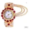 Bracelet Watch Rose Gold Rhinestone Watch Women Luxury