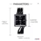 Bracelet Watch Square Watch Quartz Watch Stainless Steel