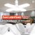 CHENBEN E27 Foldable Fan LED Bulb