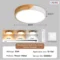 Ceiling Light Wood Chandelier Ceiling Lamp Modern LED