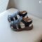 Children’s Vintage PU Leather Anti-Slip Soft-Sole Summer Sandals