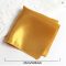 Classic Solid Gold Bow Tie Pocket Square Set