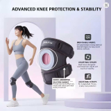 Compression Knee Sleeve with Patella Gel Support