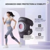 Compression Knee Sleeve with Patella Gel Support
