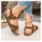 Cork Sandals Flat Sandals Beach Shoes Women Summer