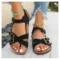 Cork Sandals Flat Sandals Beach Shoes Women Summer