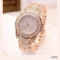 Crystal Watch Quartz Watch Steel Watch Women Luxury