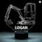 Custom Car LED Name Lamp Acrylic Night Gift