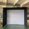 Custom Size Golf Simulator Enclosure Hitting Screen Tent