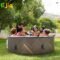 Drop Stitch Portable Inflatable Round Hot Tub Spa