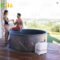 Drop Stitch Portable Inflatable Round Hot Tub Spa