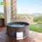 Drop Stitch Portable Inflatable Round Hot Tub Spa