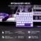 EPOMAKER HE30 One-Handed 36-Key Gaming Keyboard