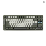 EPOMAKER RT85 75% Mechanical Keyboard – Wireless Creamy Gasket Mount with DIY Screen
