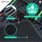 EXCO DevOps Engineer Large Mouse Pad – Kubernetes & Docker Cheat Sheet Desk Mat
