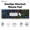 EXCO DevOps Engineer Large Mouse Pad – Kubernetes & Docker Cheat Sheet Desk Mat