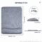 EXCO Ergonomic Mouse Pad with Silicone Wrist Rest