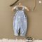 Embroidery Knit Sleeveless Romper Newborn Baby Summer