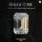 Emerald Cut Lab Diamond VVS D Color GIA IGI