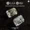 Emerald Cut Lab Diamond VVS D Color GIA IGI