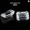 Emerald Cut Lab Diamond VVS D Color GIA IGI