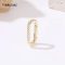 FINRUSIAC 14K Gold Plated Brass DIY Spring Clasp