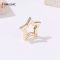 FINRUSIAC 14K Gold Plated Brass DIY Spring Clasp